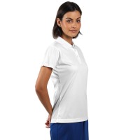 LACROSS LADY, women’s sports polo shirt, 130 g/m², white