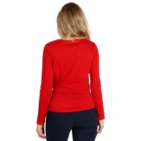TARGET LSL LADY, long sleeve t-shrt, 160 g/m2, red