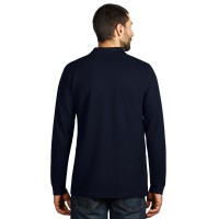 GATOR, long sleeved polo shirt, 200 g/m2, blue