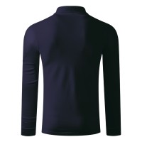 GATOR, long sleeved polo shirt, 200 g/m2, blue