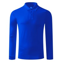 GATOR, long sleeved polo shirt, 200 g/m2, royal blue