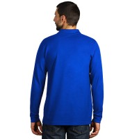 GATOR, long sleeved polo shirt, 200 g/m2, royal blue
