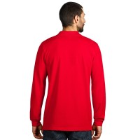 GATOR, long sleeved polo shirt, 200 g/m2, red