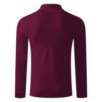 GATOR, long sleeved polo shirt, 200 g/m2, burgundy