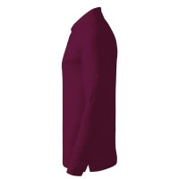 GATOR, long sleeved polo shirt, 200 g/m2, burgundy