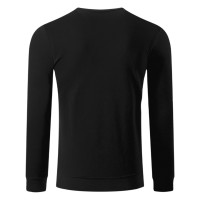 SPRING, unisex sweatshirt, round neck, black