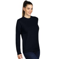 SPRING, unisex sweatshirt, round neck, blue