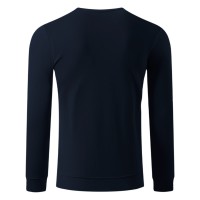 SPRING, unisex sweatshirt, round neck, blue
