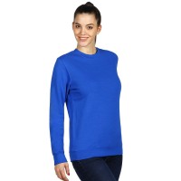 SPRING, unisex sweatshirt, round neck, royal blue