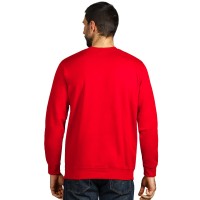 SPRING, unisex sweatshirt, round neck, red