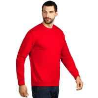 SPRING, unisex sweatshirt, round neck, red
