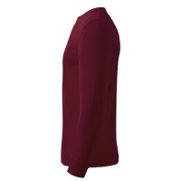 SPRING, unisex sweatshirt, round neck, burgundy