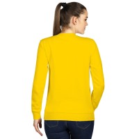 SPRING, unisex sweatshirt, round neck, yellow