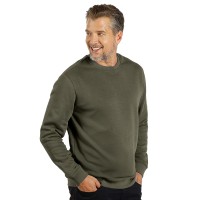 SPRING, unisex sweatshirt, round neck, olive
