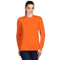 SPRING, unisex sweatshirt, round neck, orange