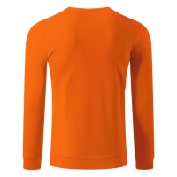 SPRING, unisex sweatshirt, round neck, orange