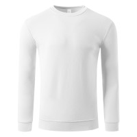 SPRING, unisex sweatshirt, round neck, white