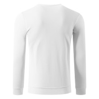 SPRING, unisex sweatshirt, round neck, white