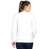 SPRING, unisex sweatshirt, round neck, white