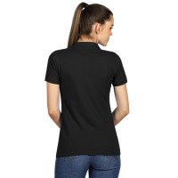 SUNNY, women's polo shirt, 180 g/m2, black