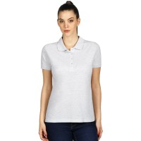 SUNNY, women's polo shirt, 180 g/m2, light ash