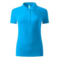 SUNNY, women's polo shirt, 180 g/m2, turquoise