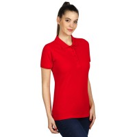 SUNNY, women's polo shirt, 180 g/m2, red