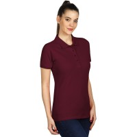 SUNNY, women's polo shirt, 180 g/m2, burgundy