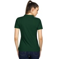 SUNNY, women's polo shirt, 180 g/m2, forest green
