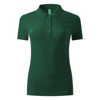 SUNNY, women's polo shirt, 180 g/m2, forest green