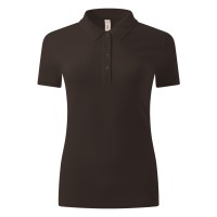 SUNNY, women's polo shirt, 180 g/m2, brown