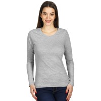 MISS, women’s long sleeve shirt, 160 g/m2, ash