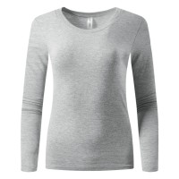 MISS, women’s long sleeve shirt, 160 g/m2, ash