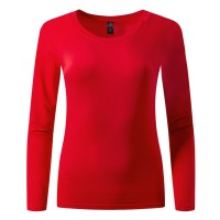 MISS, women’s long sleeve shirt, 160 g/m2, red