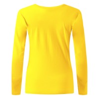 MISS, women’s long sleeve shirt, 160 g/m2, yellow