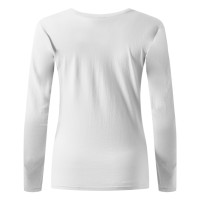 MISS, women’s long sleeve shirt, 160 g/m2, white
