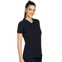 TOP GUN LADY, women's polo shirt, 210 g/m2, blue