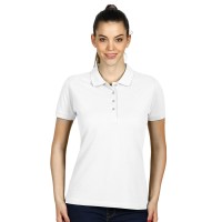 TOP GUN LADY, women's polo shirt, 210 g/m2, white