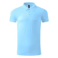 AZZURRO II, polo shirt, 180 g/m2, sky blue