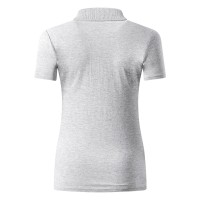 UNA, women's polo shirt, 180 g/m2, ash