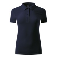 UNA, women's polo shirt, 180 g/m2, blue