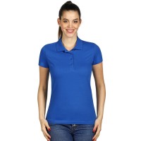 UNA, women's polo shirt, 180 g/m2, royal blue