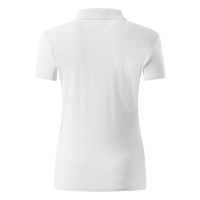 UNA, women's polo shirt, 180 g/m2, white