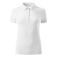 UNA, women's polo shirt, 180 g/m2, white