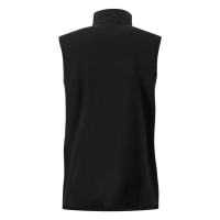 POLARIS VEST, unisex polar fleece vest, black