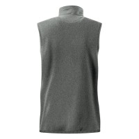 POLARIS VEST, unisex polar fleece vest, ash