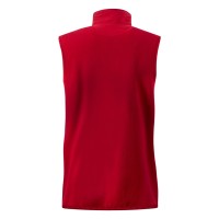 POLARIS VEST, unisex polar fleece vest, red