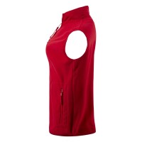 POLARIS VEST, unisex polar fleece vest, red