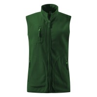 POLARIS VEST, unisex polar fleece vest, green
