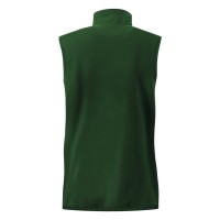 POLARIS VEST, unisex polar fleece vest, green